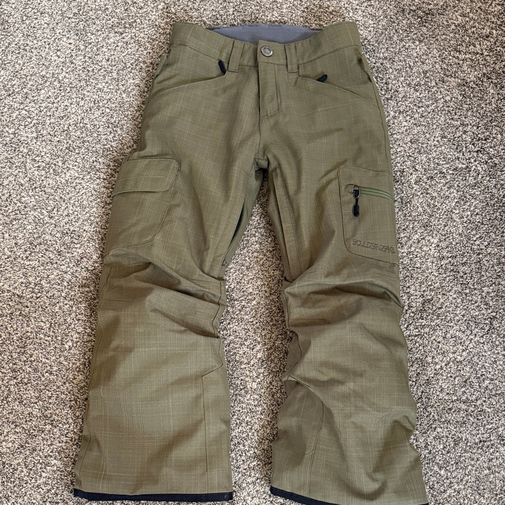 Olive Green Ski/Snowboard Pants